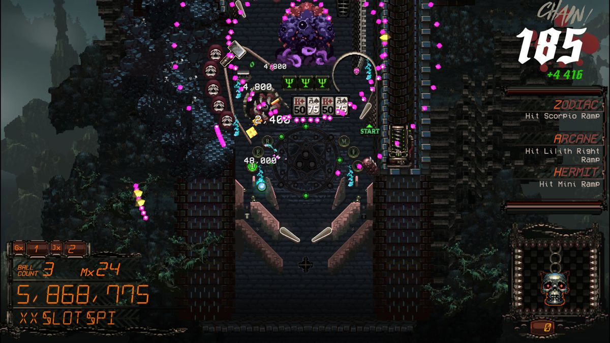 Demon's Tilt screenshot 2 for Playstation 4